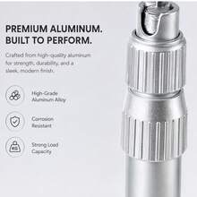 Wall Mount Camera Bracket, Extendable 20-40cm, Aluminum Alloy Material, 360 Degree Rotation, Suitable For Outdoor Security Systems, Silver Finish, Adjustable Length - View 6