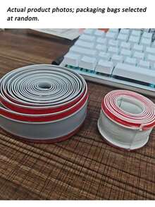 Floor Cable Cover, Self-Adhesive Cable Concealer Strip, Flexible Cable Organizer, Suitable For Home And Office Floor Cable Management - Multicolor - View 9