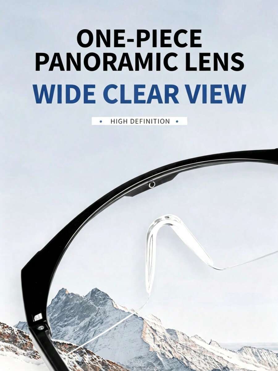 Wide Field Of View Dust-Proof Sports Goggles - Multicolor - View 1