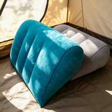 Inflatable Wedge Pillow For Sleeping, Portable Travel Wedge Pillow For Sitting Up In Bed, Inflatable Knee Pillow For Travel, Quick Inflation - Multicolor - View 5
