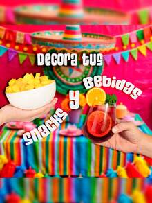 100 Palillos Cocteleros Bandera México Bocadillos Chef Snack, Palillos para Platillos, Anotjos Mexicanos GRUPO CARNAVALLIA - Verde - Ver 7