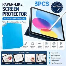 Yezodawee 3pcs Paper-Feel Screen Protector Film For IPad Mini 7/4/5/6, 10/11, Pro 11/13, 2024 New Model, Drawing Paper-Feel Film For IPad, Anti-Glare Birthday Gift For Family And Friends, Pad Screen Protector Film, Pad Accessories, Waterproof, Shockproof, Anti-Fall, Anti-Scratch, Anti-Fingerprint, Full Coverage - 3PCS - View 14