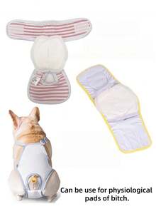 Disposable Pet Pads Compatible With Dog Period Pants, Ultra-Soft Non-Woven Fabric Surface, Gentle Care For Pet Skin, High-Absorbency Polymer Core, Fast Absorption Of Blood And Secretions, Long-Lasting Dryness, Prevents Staining Of Sofa And Bedding - one-size - View 7