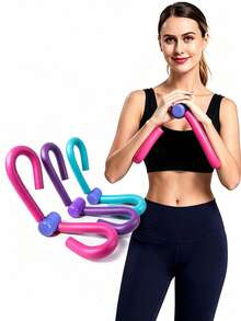 Household Leg‑Shaper, With Soft Foam Pads That Will Not Hurt Your Skin, Multiple Color Options, Portable, For Exercising Inner Thighs, Shaping And Slimming Legs, Allowing You To Work Out Anytime At Home. - Random Color - View 4