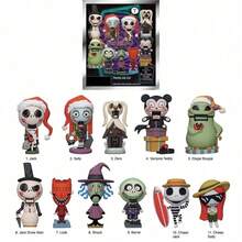 Monogram Disney 1個通用 NBC 授權神秘盲袋 3D 非毛絨填充 Jack Sally 鑰匙圈，萬聖節聖誕禮物 - MN-22725 - 查看 6