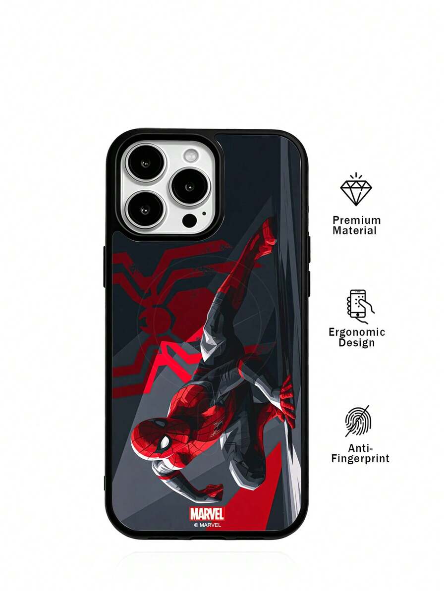 Miniso Marvel Spider-Man Iron Man New Design Men's Phone Case ...