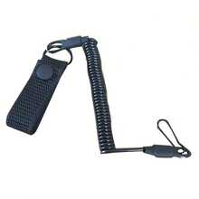 Outdoor Waist Belt Waist Chain Spring Rope Anti-Loss Steel Wire Spring Gun Rope Climbing Carabiner Key Spring Rope - Multicolor - View 6