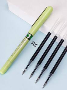 12 Colors Liquid Gel Pens, Colorful Ink Ballpoint Pens For Drawing, Doodling And Office Use - Sets - View 8