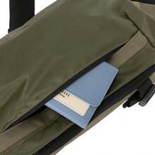Adidas Unisex New Sports Crossbody Bag, Portable Outdoor Cycling Shoulder Bag, Size: Approx. 52*21*10.5CM - Olive Green - View 3