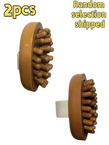 2/1pc Massage Comb/Massage Pad Brush, Body Massage Therapy Tool, Relieve Fatigue And Soreness, Improve Skin Laxity, Reduce Fat Accumulation, Promote Lymphatic And Blood Circulation, Eliminate Edema - Multicolor - View 10