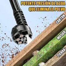 Hidrolavadora Inalámbrica Portátil HALARN, 6 En 1 Pistola Eléctrica Profesional De 2600 PSI Con 2 * Baterías - Tipo de Enchufe B USA (110-127V) - Ver 6