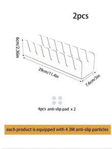 1/2pcs Baseball Cap Storage Rack, Hat Organizer, No Assembly Required, Suitable For Desktop Hat Rack Storage Display, Acrylic Display Rack, Suitable For Bedroom, Wardrobe, Dressing Table, Office And Entrance, Dressing Table And Wardrobe Storage - Clear - View 16