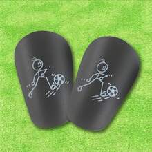 1 Pair Soccer Shin Guards, Comfortable To Wear, Fits Leg, Unique Size Design Perfect For Soccer Or Other Sports - Multicolor - View 9