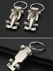 3D Charm Simulation Racing Car Keychain For Car Key Fob​,Y2K Realistic Car Keyring For Bag Decoration,F1 Racing Car Shaped Keychain,2026 World Cup - Random Color - View 5