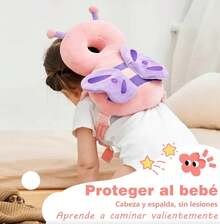Baby Protective Pads & Caps - Rose Red - View 2