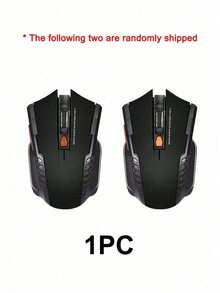 2.4G Wireless Optical Gaming Mouse, Ergonomic 6-Button, Adjustable DPI, 10m Transmission, Suitable For Laptop Desktop Office Gaming, Battery Not Included (Battery Not Included) - View 8