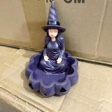 New Witch Storage Box Ashtray Office Home Decor Ornament Craft Gift - Multicolor - View 4