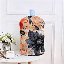1pc Geometric Pattern Water Bucket Lid, Dust-Proof Decorative Cover, Water Dispenser Lid, Water Bucket Cover, Household Dust-Proof Cover, Reusable - View 16