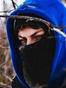1/2pcs Ski Balaclava Motorcycle Bicycle Face Mask Cycling Off-Road Protection Dust-Proof Breathable Winter Warm Face Cover - Multicolor - View 4