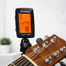 Afinador Clip Strinberg Sht300 Cromático Violão Guitarra Bai - Preto - Visão 7