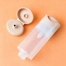 1pc Refillable Squeeze Travel Dispenser Bottle, Leak-Proof Portable Liquid Container, Suitable For Shampoo, Lotion, Sunscreen And Cosmetics - Multicolor - View 8