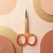 Gradient Stainless Steel Bikini Trimmer Scissors, Small Precision Grooming Scissors For Intimate Hair Trimming - View 3