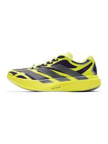 Adidas Sepatu Lari Pria ADIZERO EVO SL M 2026 Sepatu Lari Latihan Balap Pelat Karbon Baru Musim Panas KI4772 - Ungu Plum Aurora/Abu-abu Besi Metalik Terang/Kuning Fluorescent Terang - View 6