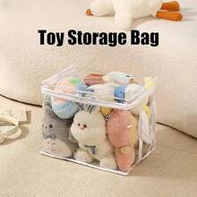 Large Capacity Dust-Proof Book Storage Bag, Old Books Organizer Box, Foldable Storage Bin For Students And Classrooms - Multicolor - View 4
