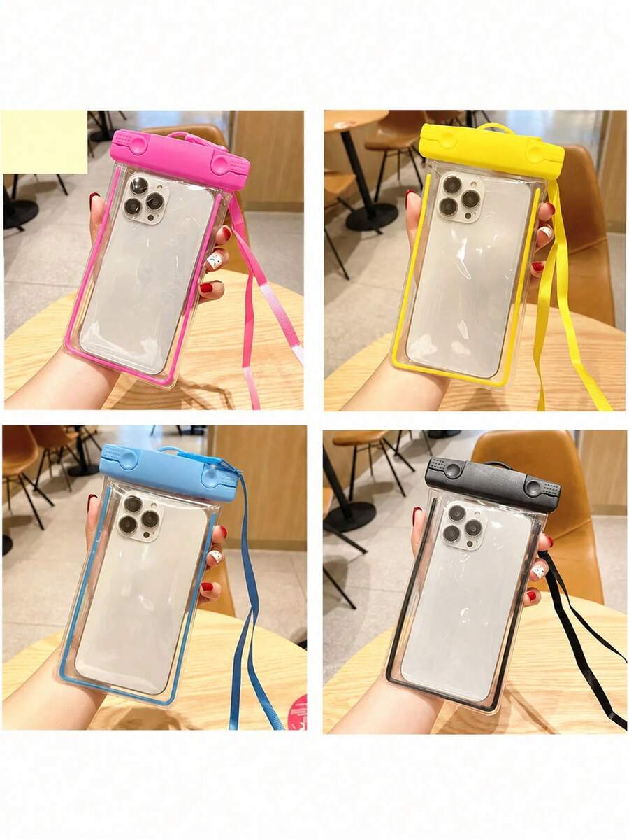 Universal Waterproof Phone Pouch, Fits Phones Up To 7.0 Inches, Compatible With Samsung Galaxy S22 And More, Neck Seal Bag Protector For Kayaking, Pool, Beach, Swimming