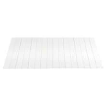 White PVC Stainless Steel Foldable Bath Cover With Protective Edge For Dust-Proofing And Keeping The Water Temperature - White - View 6