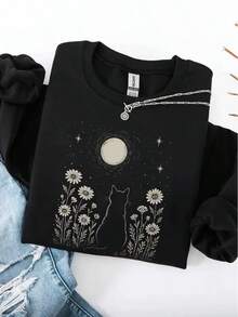 Women Sweatshirts & Hoodies - 黑色 - 查看 1