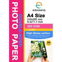 Kertas Foto Mengkilap Dua Sisi 8,3x11,7 Inci Tinta Inkjet Tipis Tipe Pewarna untuk Foto, Gambar, Brosur, Kalender, Majalah, Sampul CD, Kertas Surat - 50 Sheets - View 11
