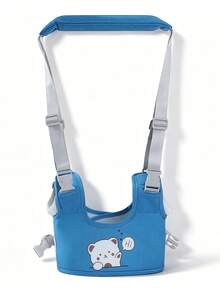 Cartoon Baby Walking Harness, Baby Walking Traction Strap, Infant Anti-Fall Walking Support Belt, Toddler Walking Traction Rope, Wide Sponge Soft Handle, Adjustable Double Shoulder Straps Fit Different Height Babies, Assist 6-18 Months Old Babies Practice Standing And Walking, Suitable For Home Indoor And Outdoor Community Strolling - Multicolor - View 13