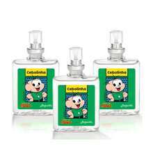 Kit 3x Perfume Deo Colônia Cebolinha 25ml - Jequiti - Amadeirado e Terroso - Visão 1