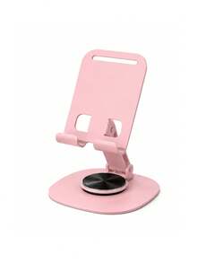 Metal Phone Stand Portable Phone Tablet Desktop Support Stand Tablet Holder Foldable 360 Degree Rotation, Adjustable Angle Support, Charger Compatible - Phone Stand - View 8