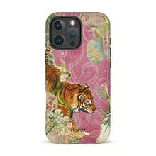VESPOP Y2K 雙層防摔手機殼，亮面設計，鮮豔色彩，適用於 iPhone 17/16/15/14/13 Pro Max、Galaxy S26/S25/S24 Ultra、Pixel 10/9/8 Pro，復古中國虎紋 - 混色7 - 查看 4