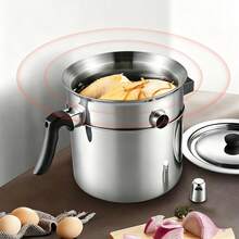 1.5L Stainless Steel Milk Pot With Whistle, Whistling Alert Design Upon Boiling, Heat‑Resistant Comfortable Handle, Flat Bottom Compatible With Gas Stoves And Induction Cooktops, Suitable For Heating Milk, Coffee, Soup And Other Ingredients - View 4