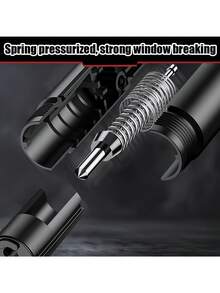 Portable Car Safety Tool | Window Breaker + Seatbelt Cutter – Lifesaving Device For Cars, SUVs And Trucks - Window Breaker - View 7