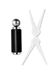 3Pcs Cat Eye Nail Magnet Set, Double-Headed Magnetic Wand & Y-Shaped French Cat Eye Magnet Sheet, Strong Magnetic Nail Art Tool For UV Cat Eye Gel Polish, DIY Manicure Accessory - Multicolor - View 12