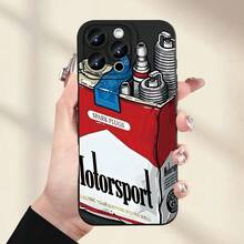 Phone Case - This Phone Case Is Compatible With IPhone 17 Pro Max/Pro/Plus/Mini/Air/17/16/15/14/13/12/11/Xs/Xr/X/7/8 And Features A Racing Parts Design.It Is A Black-Painted Protective Case In The  Style. - 混色 1 - 查看 7