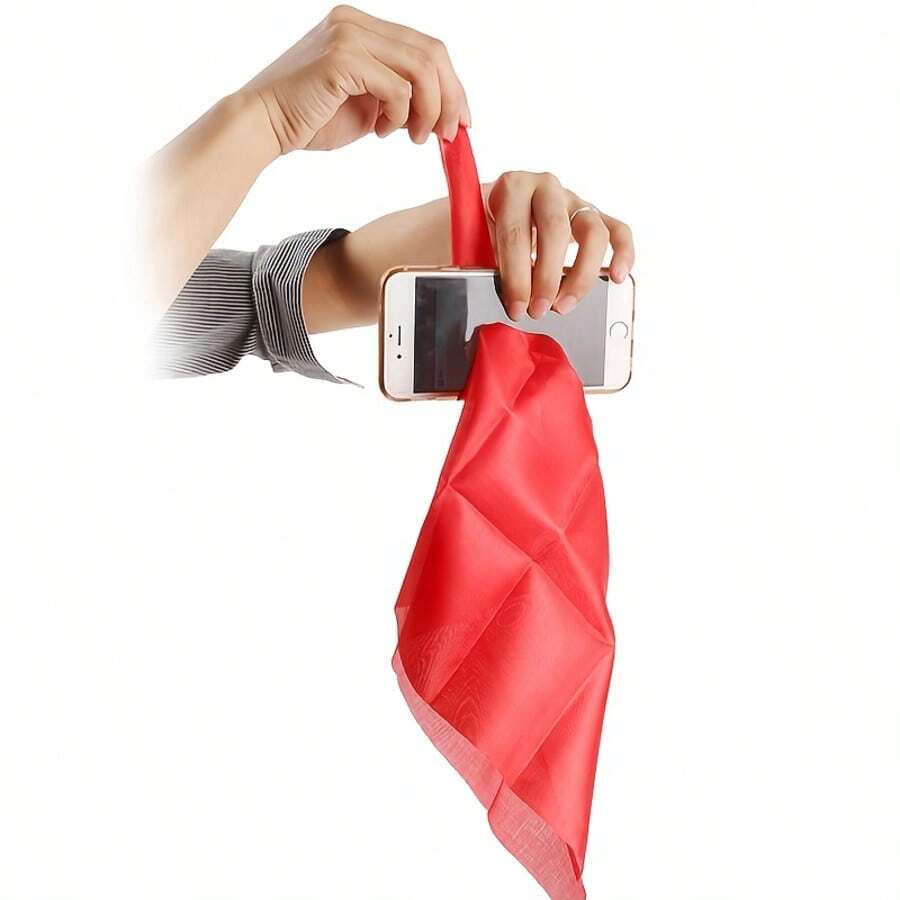 Adult Party Entertainment Magic Set, Professional Street And Bar Illusion Props, 2-Piece Close-Up Magic Set With Scarf Penetration Trick, Suitable For Social Gatherings - Multicolor - View 1