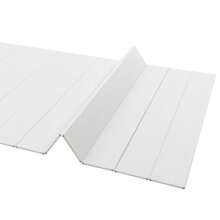 White PVC Material Foldable Bath Cover With Protective Edge For Dust-Proofing And Keeping The Water Temperature - White - View 4