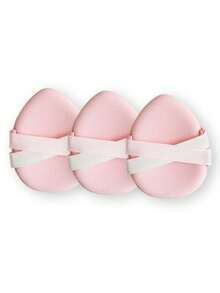 6/3/1pc Super Soft Teardrop Makeup Sponge - Pink; Dual Use Dry & Wet; Soft Texture, Creates Flawless Makeup Effect; Suitable For Applying Liquid Foundation, Concealer, Cream Products & Foundation Cream - Pink - View 7