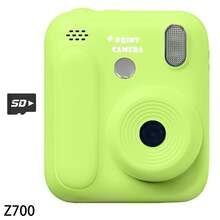 Kids Instant Print Camera Zero Ink Thermal Print Digital Camera With 4 Rolls Print Paper,2.4‑Inch Screen 1080P Video Recording Toy Camera For Boys Girls Birthday Gift - Multicolor - View 14