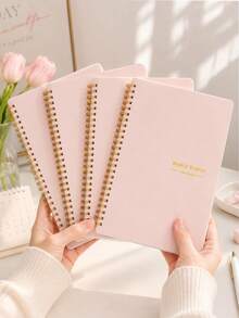 1/8/9pcs Pink Stationery Set, Includes Weekly Planner, Ballpoint Pen, Highlighter, Pencil, Eraser And More. Cute Girl Theme Stationery, Suitable For Young Girls And Teenagers, Back To School Essential, Perfect For School And Classroom Use - Multiple Styles - View 8