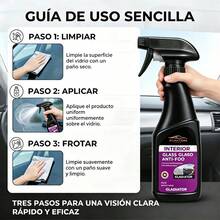 [Deshumidificador de gran capacidad 500 ml]Limpiador de Vidrios Antivaho 500ml para Auto| Previene Condensación| Apto para Parabrisas Ventanillas Espejos Laterales LEAD - 500ml-1 pieza - Ver 6