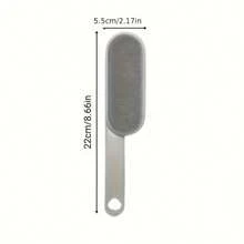 Double-Sided Electrostatic Lint Remover - Durable Polypropylene Brush Head, Suitable For Clothing, Furniture, Carpet - Electrostatic Technology Captures Dust, No Power Required, Portable And Easy To Use - Multicolor - View 9