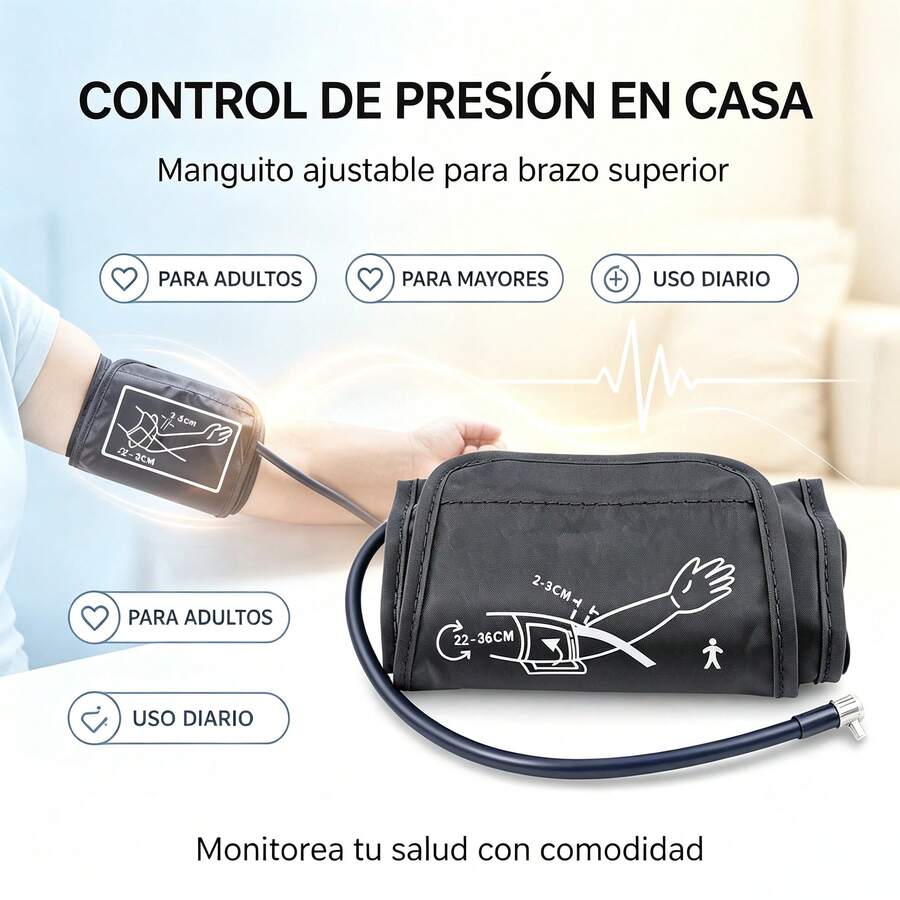 Blood Pressure Monitors & Accessories - Black - View 1