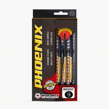 WIN.MAX Set Hadiah Anak Panah Pengaman Ujung Lunak, Kotak Hadiah Anak Panah Tembaga Ujung Plastik untuk Latihan Kompetisi Profesional, Cocok untuk Papan Dart Elektronik dan Papan Dart Plastik - Kuning - View 1