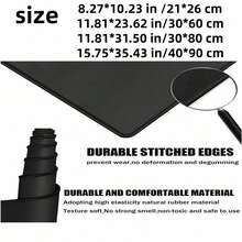 Extended Gaming Mouse Pad / Desk Mat (White) - Mouse Pad - View 2